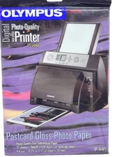 Olympus Camedia Digital High Speed Photo Quality Printer P-400 Gloss Paper 25 ct