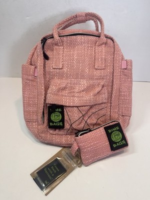 FREE 5” Pouch W/Dime Bags Mini Backpack Pink Hotbox Hemp 