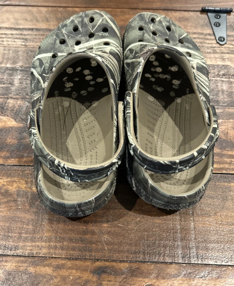 Crocs Shoes Women’s 8 Men 6 Camo Green Real Tree MAX-4 - Image 2 of 4