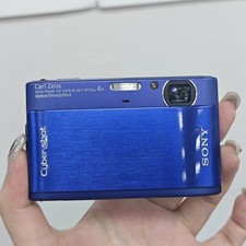 Sony Cyber Shot DSC-TX1 Blue 4x Optical Zoom Digital Camera Smile Shutter 10.2MP