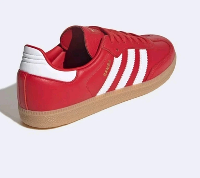 Adidas Samba OG Better Scarlet White JR0881 Fashion Shoes | eBay display picture 1