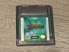 Tarzan Nintendo Game Boy Color Cleaned & Tested Authentic