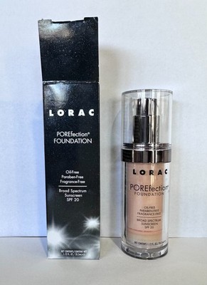 Lorac Porefection Foundation PR3 1.12oz New Boxed Discontinued HTF RARE