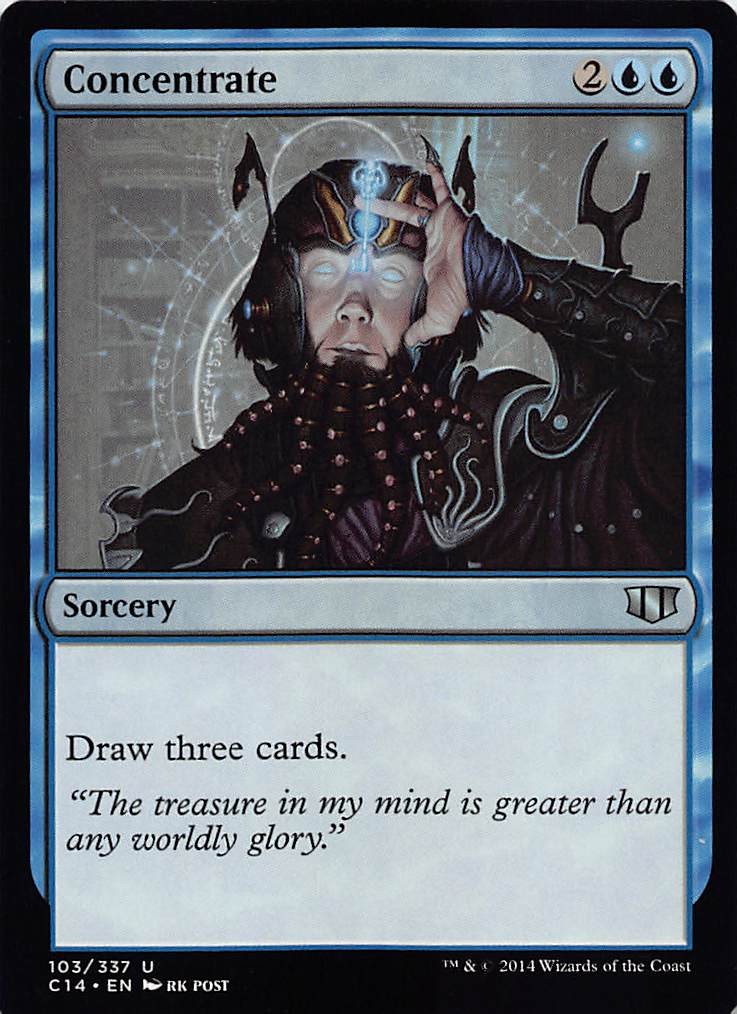 Concentrate C14 103 Normal English NM - MTG