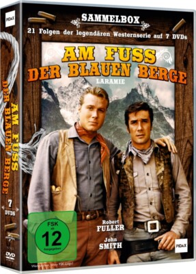 Am Fuß der blauen Berge (Laramie) - Sammelbox *DVD 21 Folgen Westernserie *Pidax