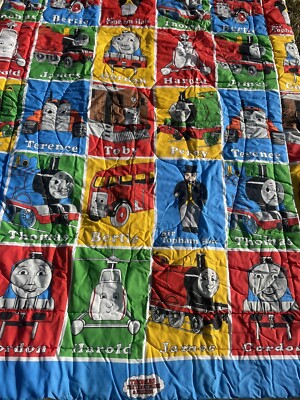 1992 Thomas The Tank Engine & Friends TwinComforter 86 X 62 USA Vintage ALLCROFT