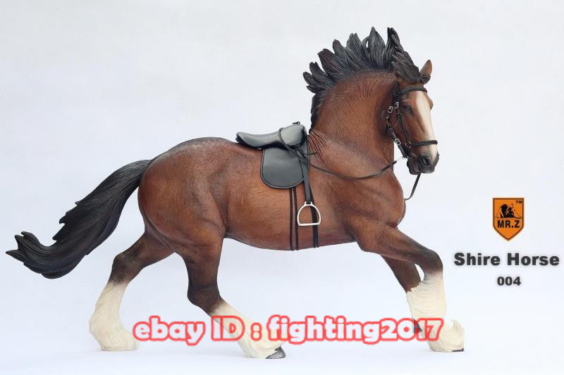 1/6 Mr.Z Resin Statue Animal Series 20'' Shire Horse In