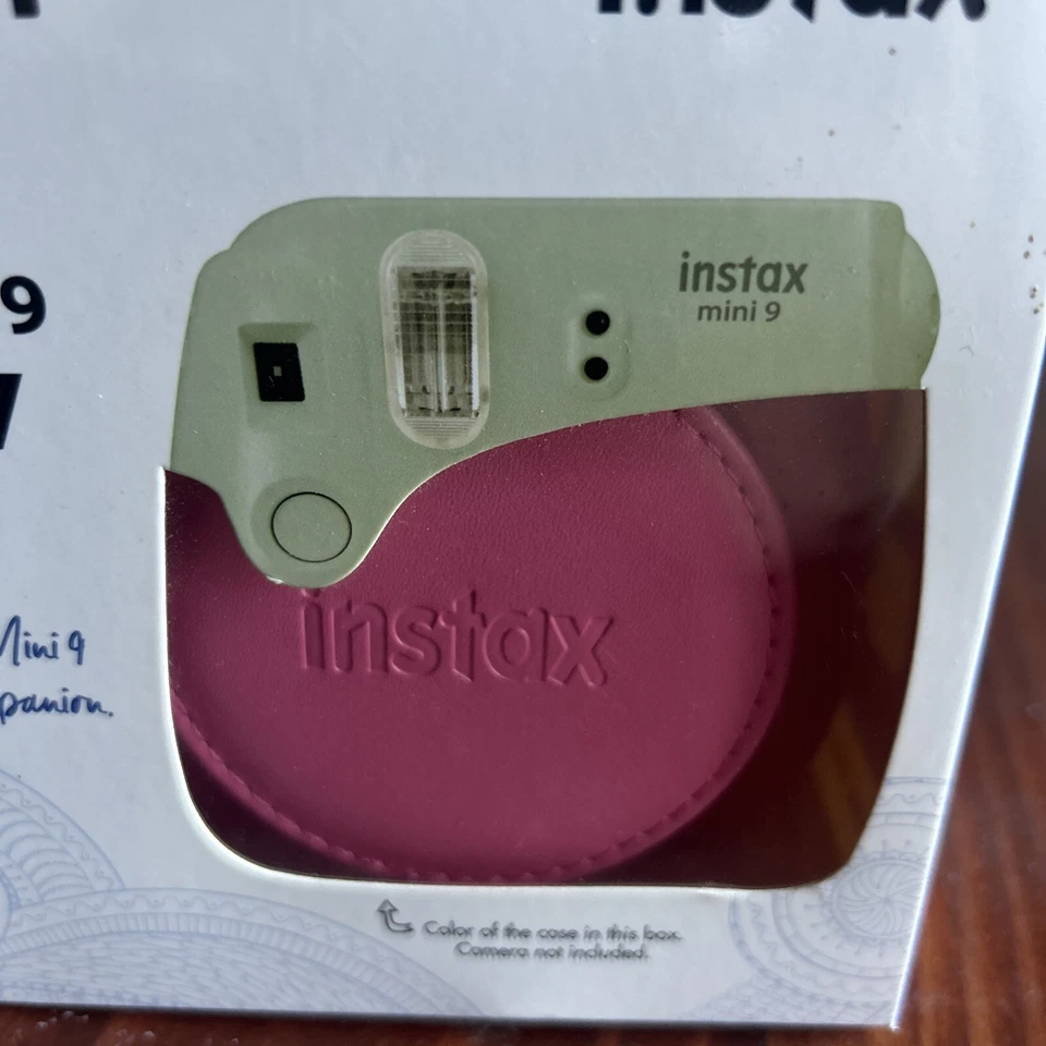 FujiFilm Instax Mini 9 Groovy Camera Case PINK New In Box - Image 2 of 3