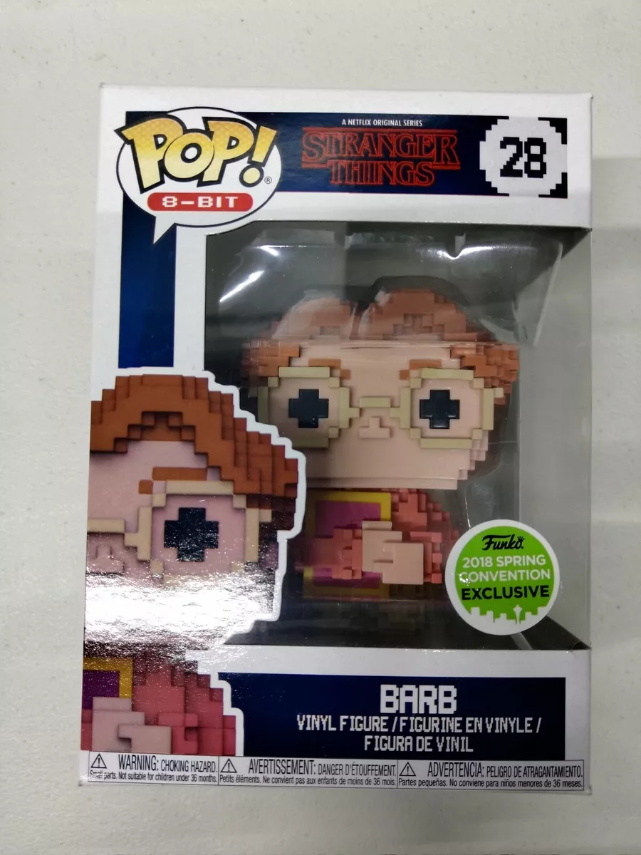  Funko POP! 8-Bit Stranger Things Barb 2018 Spring Convention  Exclusive #28 : Toys & Games