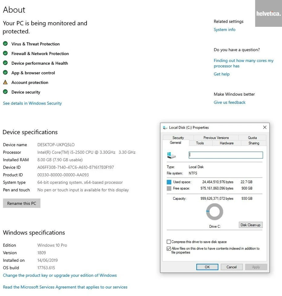 Dell OptiPlex 390 i5-2500 8GB 1TB HDD Win 10 Pro Slim Desktop PC DVD - Image 2 of 4