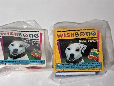 VINTAGE WINDYS WISHBONE BOOK VIEWER & FIGURINE WITH OUTFIT MINT