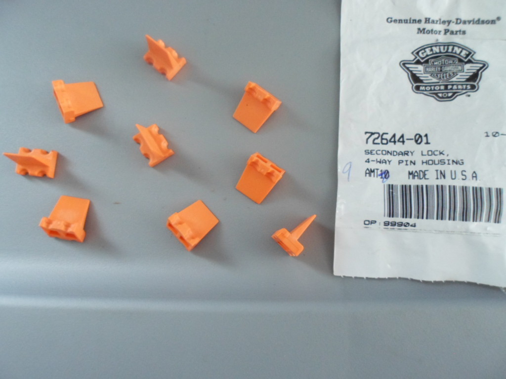 NOS Harley Davidson Secondary Lock 4 way Pin 72644 Qty 9 | eBay