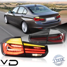 LED Tail Lights For BMW 3 Series F30 F50 M4 13-18 W/Sequential Driver Passenger