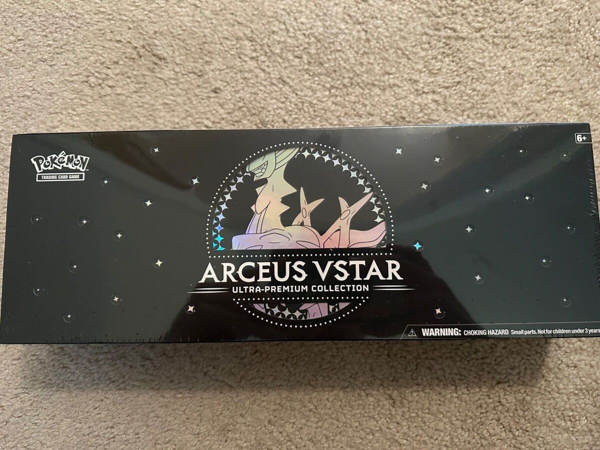 Pokemon Trading Card Game: Arceus VSTAR Ultra-Premium Collection GameStop  Exclusive