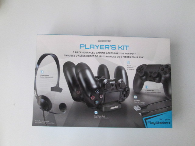 dreamGEAR PS4用 6 in 1プレイヤーキット ブラック 【公式通販】