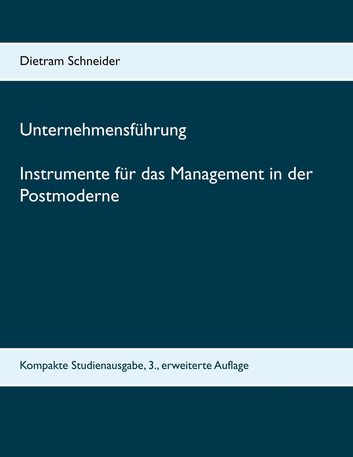 Thumbnail - Unternehmensführung Instrumente Für Das Management In Der Postmoderne