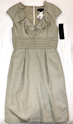 knee length dresses for ladies Aidan Mattox Sleeveless Cocktail Sleeveless Dress, Orange / 14 main image 0