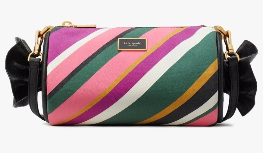 Kate spade rainbow stripe purse cheap