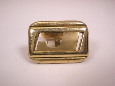 J Monogram Initials ANSON SINGLE Vintage Cuff Link replace lost/broken zj29