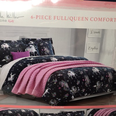 nicole miller unicorn bedding