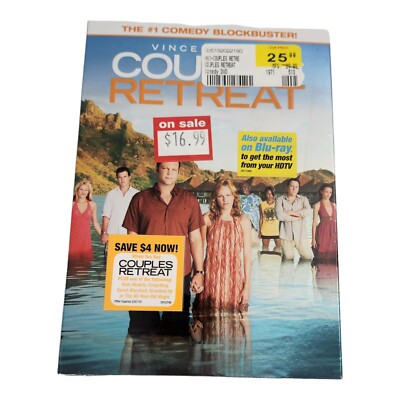 Couples Retreat DVD 2009 Vince Vaughn Jason Bateman Kristen Bell Malin Akerman