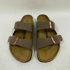 New w/o Box Birkenstock Arizona Mocha Birko-Flor Regular - Select Size