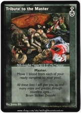 Tribute to the Master Sabbat War V:TES VTES Vampire CCG