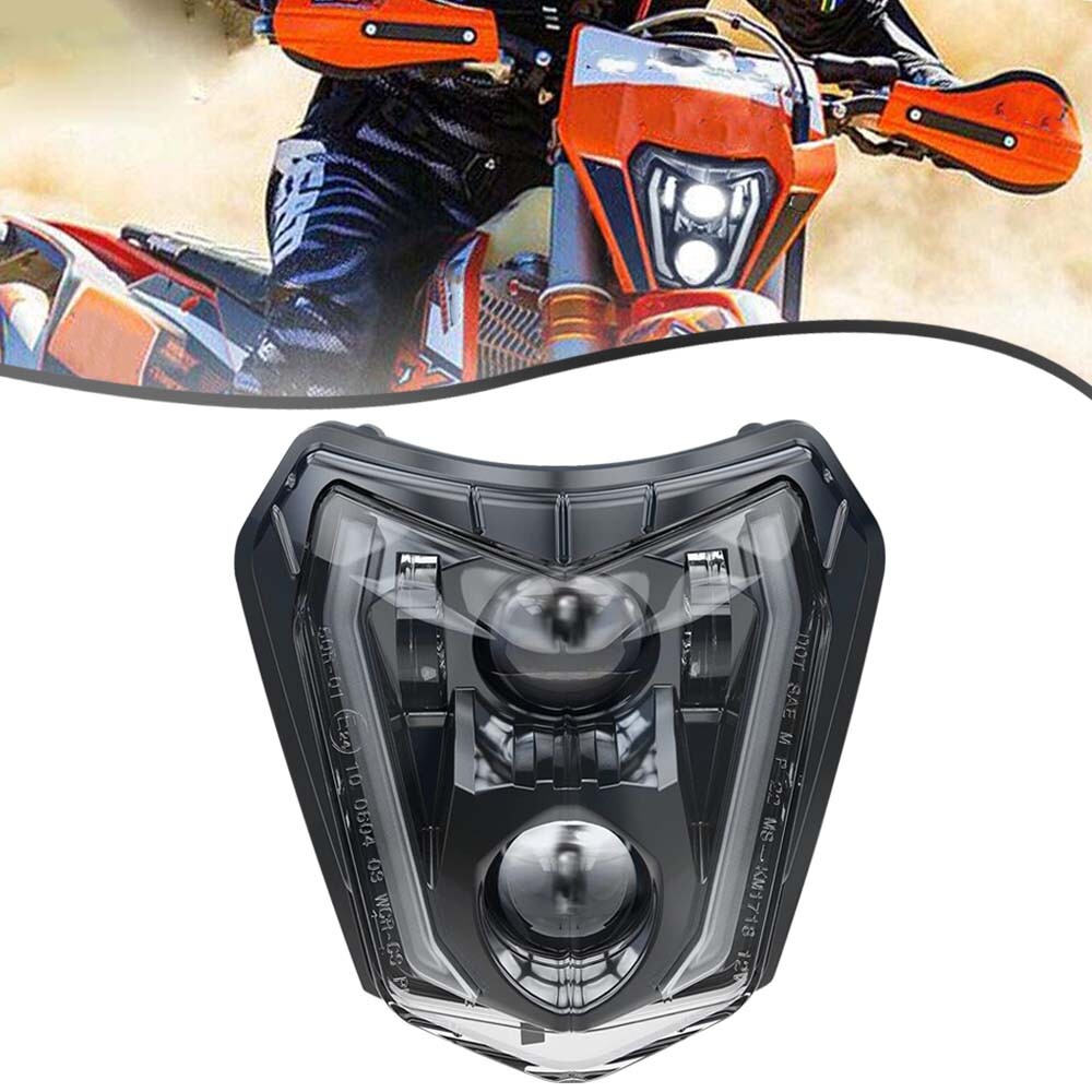 Dirt Bike LED Headlight DRL For 2017-21 SMC-R XC-W Enduro-R