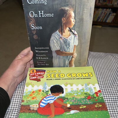 How a Seed Grows Level 1 Science & Coming On Home Soon. Bundle Of 2