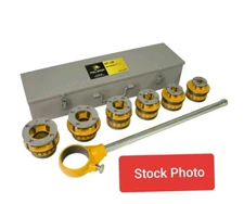 Steel Dragon Tools SDT-12R  1/2" - 2" NPT Ratchet Pipe Threader Set,USED 1 TIME