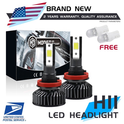 Kit Phares Antibrouillard LED 6000K Pour Chevrolet Silverado 1500/2500 HD 2007-2015 - 6 Ampoules, 36W, Blanc Froid