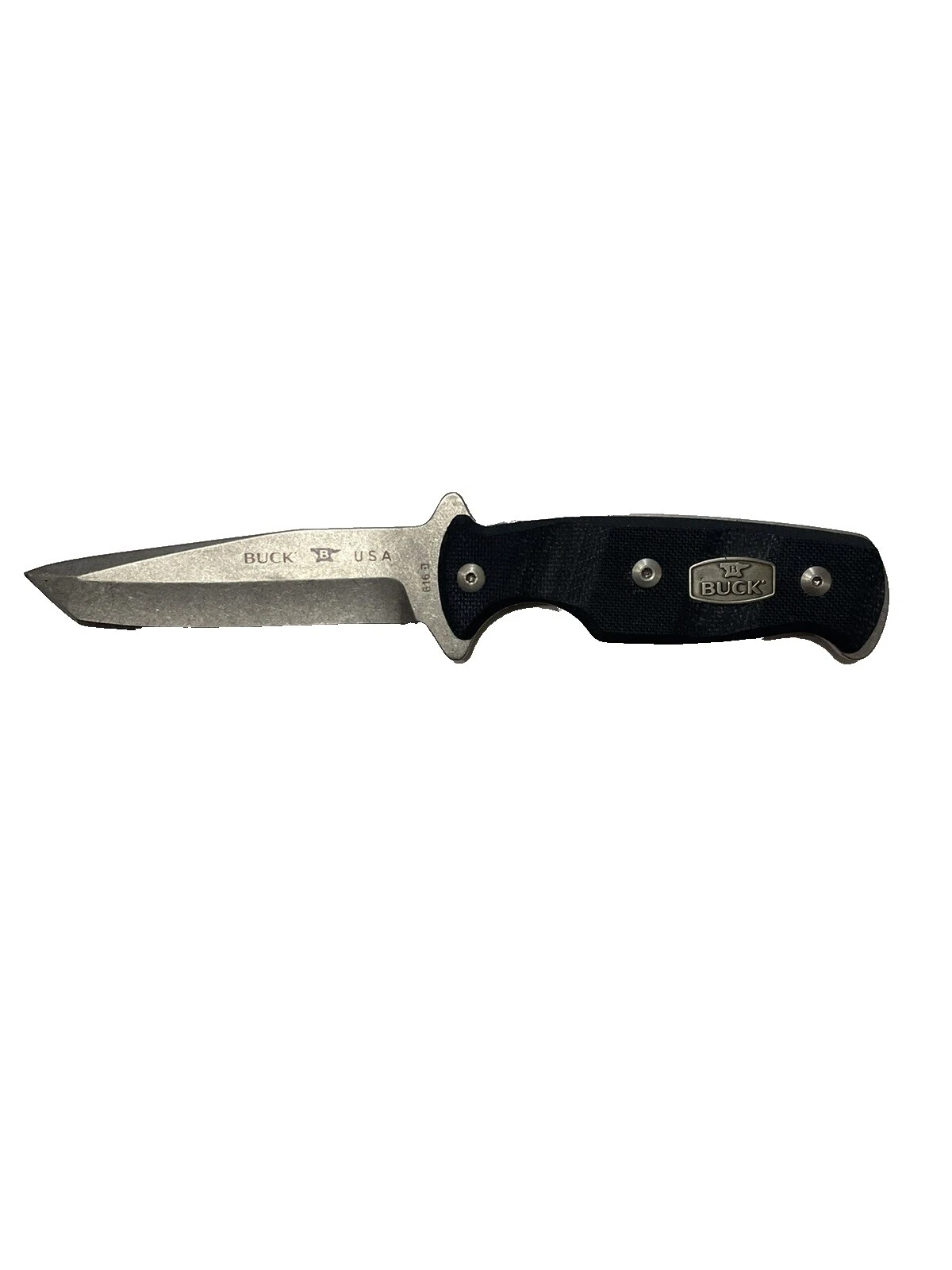 Buck Knives Plain Combat Collectible Fixed Blade Knives