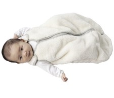 Baby DeeDee Sleep Nest Teddy Size S Ivory Baby Sleeping Bag New