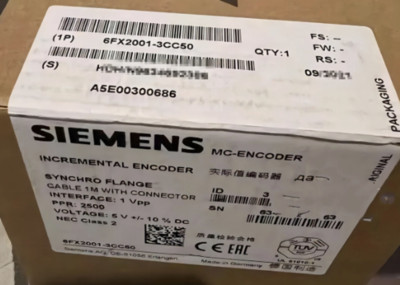 New In Box SIEMENS 6FX2001-3CC50 Rotary Encoder