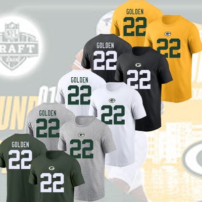 NEW - Matthew Golden #22 Green Bay Packers Name & Number Gift For Fans Fastship