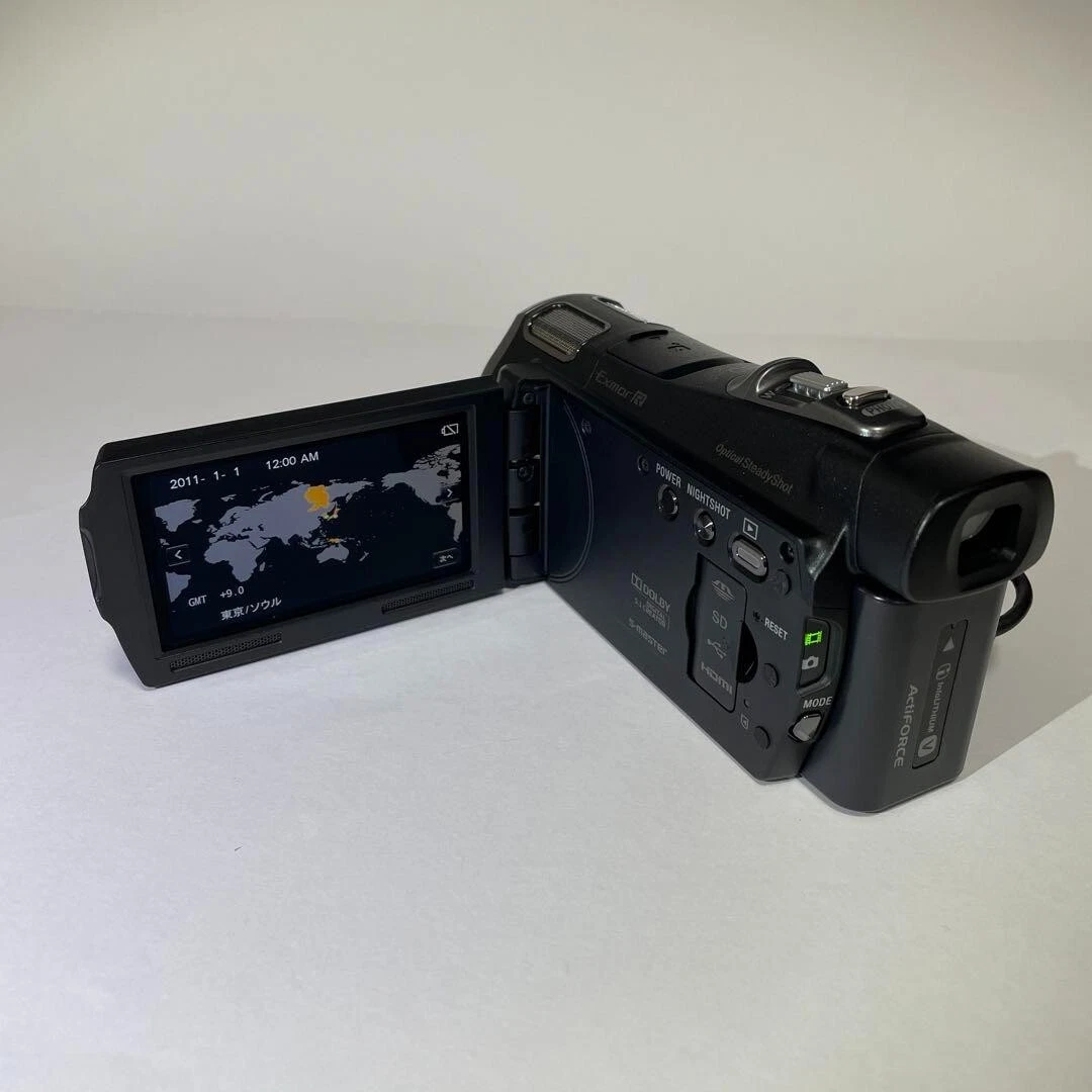 SONY HDR-CX700V/B Digital HD Videos Camera Recorder Black Used Japanese