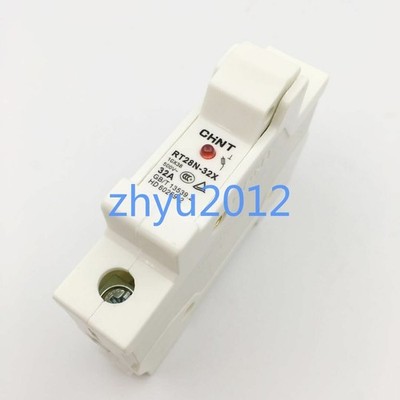 CHNT Fuse Base Cylindrical Cap RT28N-32X 1P With Lamp Without Fuse #F1