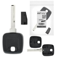 Auto SchlüSsel Rohling + Transponder Passt FüR Smart Forfour I W454 BJ 2004-2006