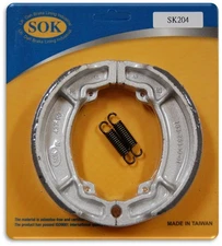 REAR BRAKE SHOES+Springs fit YAMAHA XT 250 350, 1980-1991 XT250 XT350