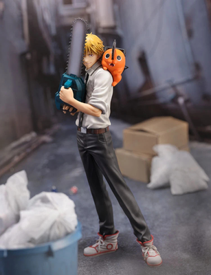 SEGA S-FIRE CHAINSAW MAN Denji & Pochita Figure 1/7 Scale PVC 9.6