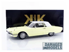 DAMAGED MODEL FD #300- KK SCALE MODELS 1/18 - FORD Thunderbird Coupe - 1966