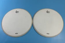 Gretsch Permatone Remo 12” Tom Drum Heads Drumheads Coated New and Used