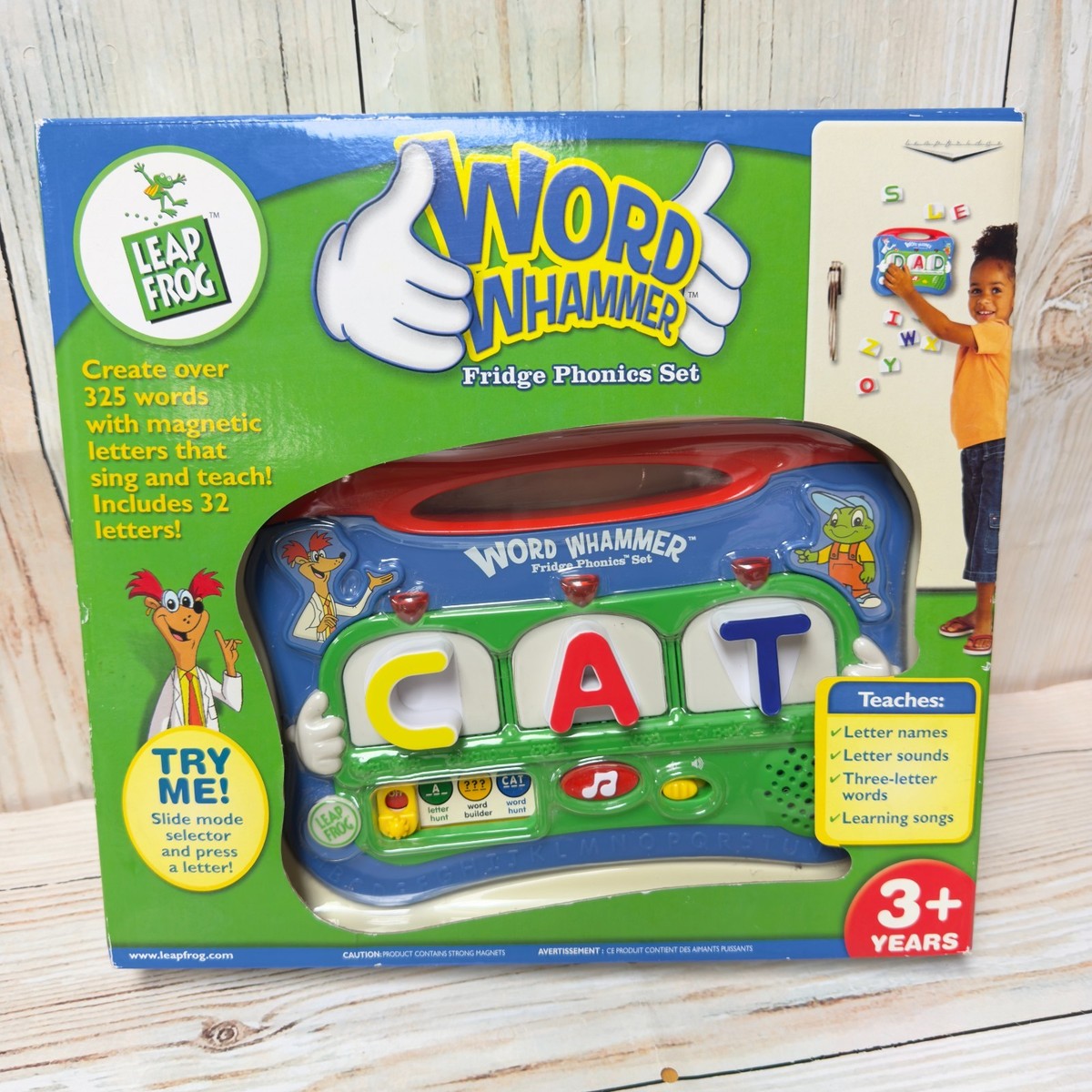 word whammerフォニックス英語リープフロッグleap frogdwe NEW Leap Frog Word Whammer Fridge Phonics Set 32 Magnetic Letters