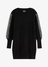 bonprix Sparkly Sleeve Knitted Dress - Size 14/16 - LB 1721