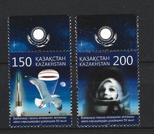 795-96 (2013) 50 Aniversario del Primer Vuelo Espacial de una Mujer, MNH.