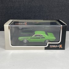 Premium X 1970 Dodge Challenger T/A Green 1/43 Scale PRD407J