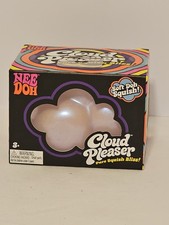 Needoh Cloud Pleaser Soft Doh Squish Squeeze Toy Shimmers Shines Purple