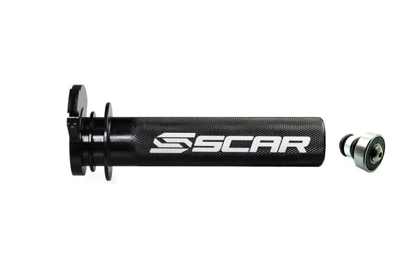 Scar GasgriffhüLse Aluminium Mit Kugellager Schwarz FüR GAS GAS MC 50 2021-22-image
