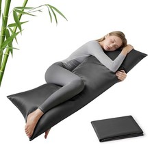 Cooling Body Pillow Case 20"x54", Polyester  Body 20"x54"  05- Dark Grey