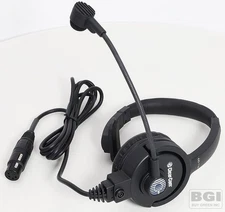 ClearCom HME CC-110 Intercom Headset + Dynamic Microphone 4 Pin Female XLR Plug